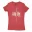 Hukum Women's T-Shirt in Solid Red Color